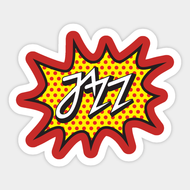 Jazz Comics Style Sticker by jazzworldquest